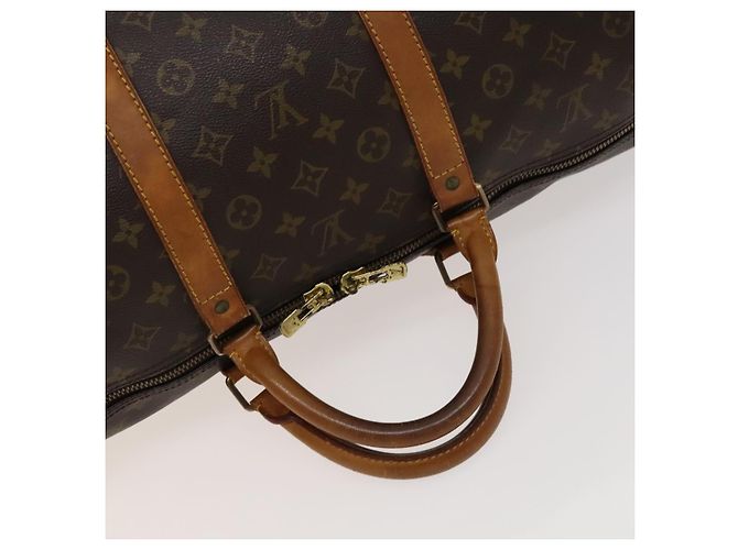 LOUIS VUITTON Monogram Keepall 60 Borsa Boston M41422 LV Auth 127361 Monogramma - vista 7