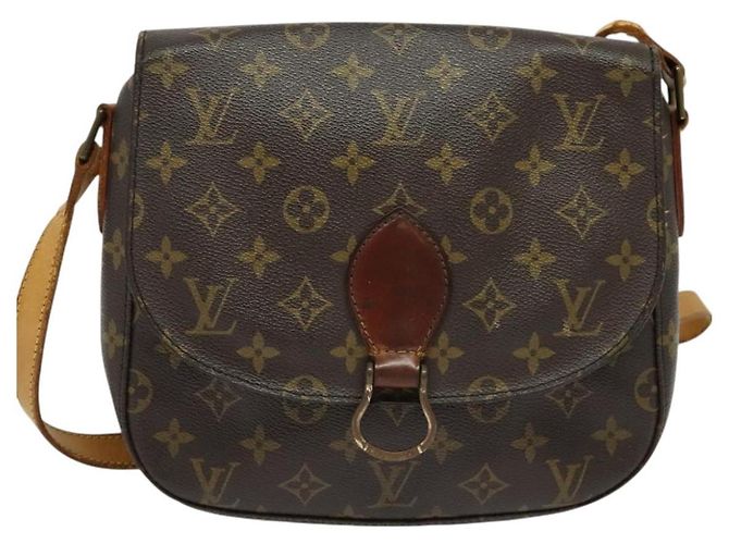 LOUIS VUITTON Monogram Saint Cloud GM Borsa a Spalla M51242 LV Auth bs26826 Monogramma - vista 13