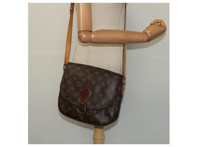 LOUIS VUITTON Monogram Saint Cloud GM Borsa a Spalla M51242 LV Auth bs26826 Monogramma - vista 24