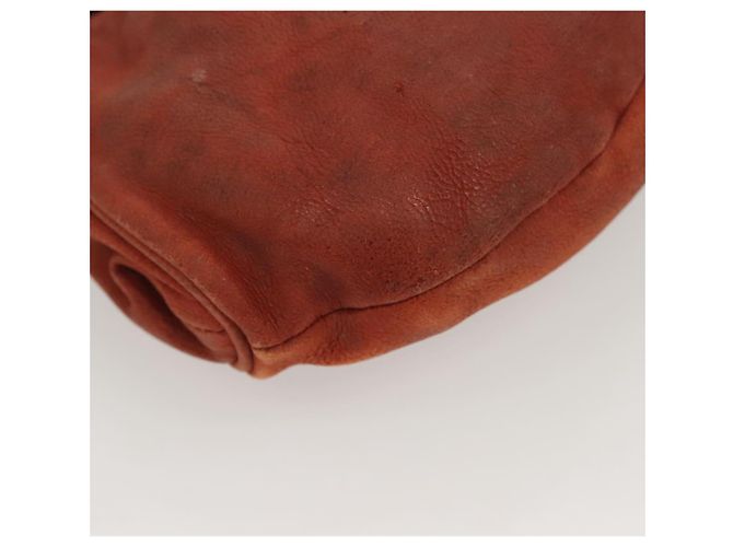 Prada Borsa a spalla in pelle rossa Auth KD264 Rosso - vista 17