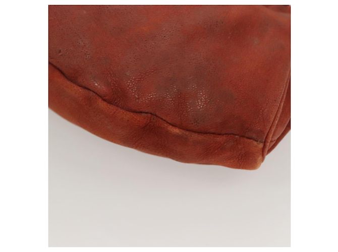 Prada Borsa a spalla in pelle rossa Auth KD264 Rosso - vista 8