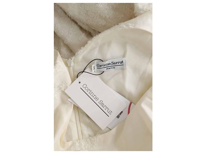 Corinne Sarrut Vestido blanco - vista 5