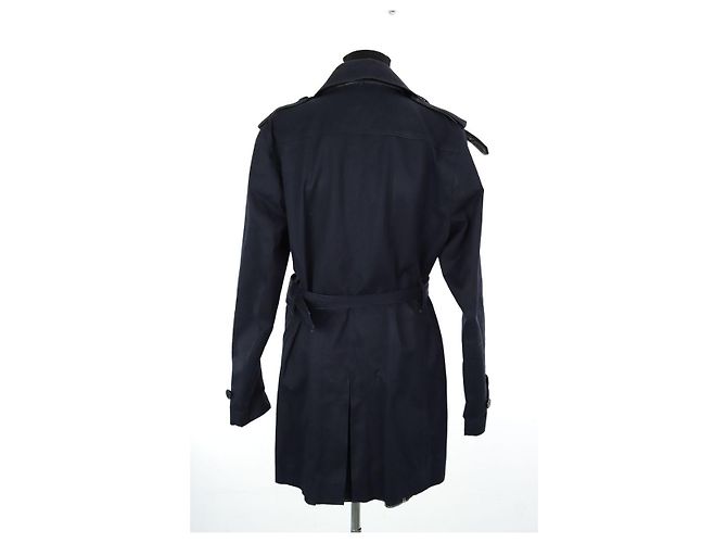 Sandro Cappotto in cotone blu - vista 4
