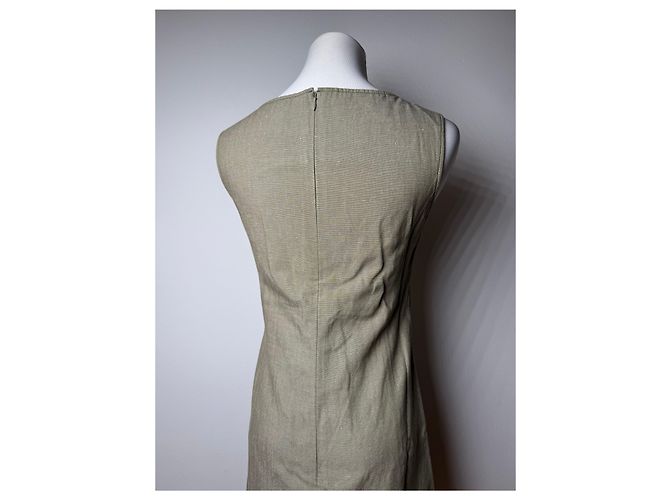 Vintage Balenciaga Kleid 38/M Grün - Ansicht 14