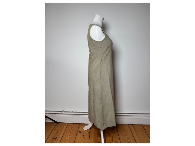Vintage Balenciaga Kleid 38/M Grün - Ansicht 2