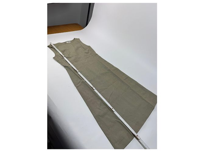 Vintage Balenciaga Kleid 38/M Grün - Ansicht 8