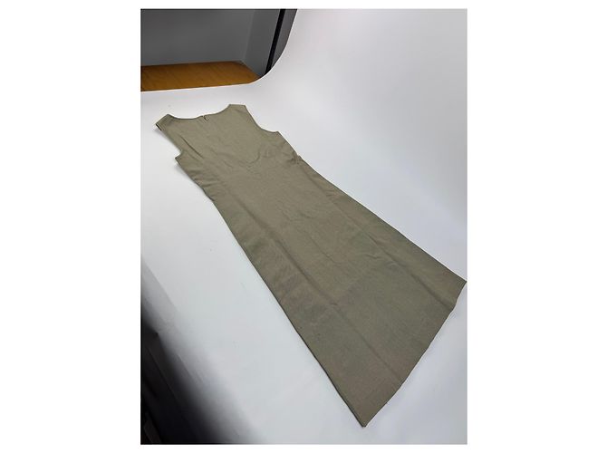 Vintage Balenciaga Kleid 38/M Grün - Ansicht 9