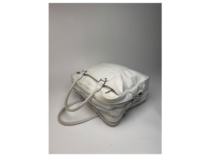 Comme Des Garcons Vintage Comme Des Garçons Leder Tasche weiß - Ansicht 10
