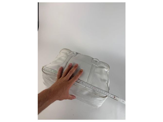 Comme Des Garcons Vintage Comme Des Garçons Leder Tasche weiß - Ansicht 12