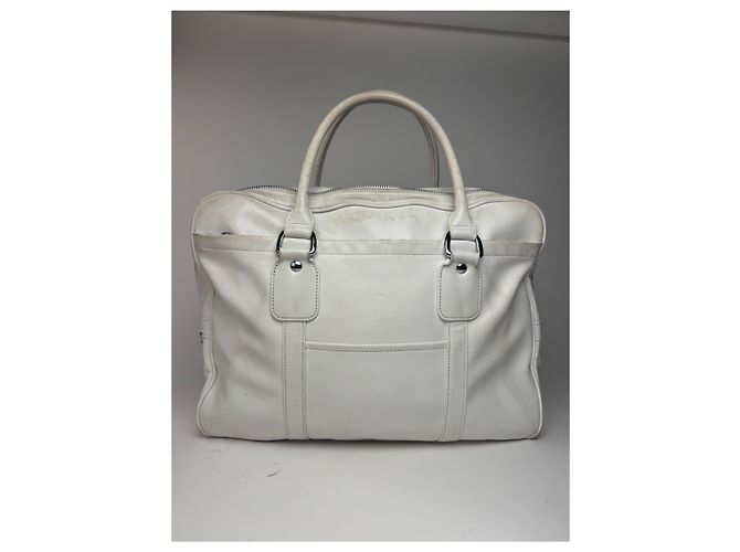 Comme Des Garcons Vintage Comme Des Garçons Leder Tasche weiß - Ansicht 15