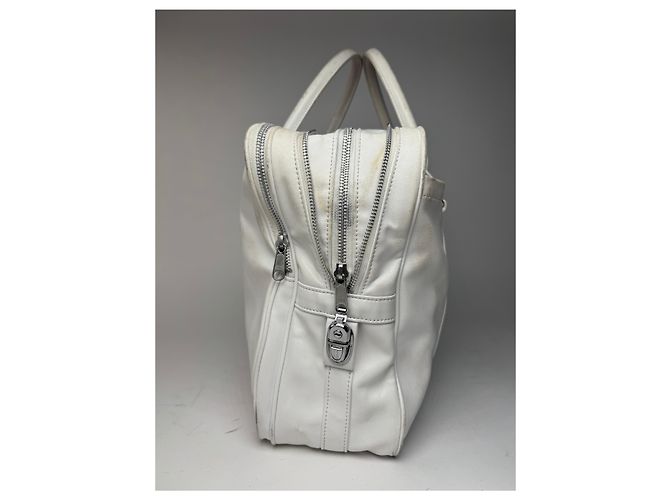 Comme Des Garcons Vintage Comme Des Garçons Leder Tasche weiß - Ansicht 3