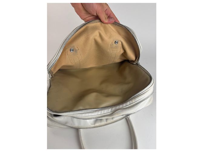 Comme Des Garcons Vintage Comme Des Garçons Leder Tasche weiß - Ansicht 8