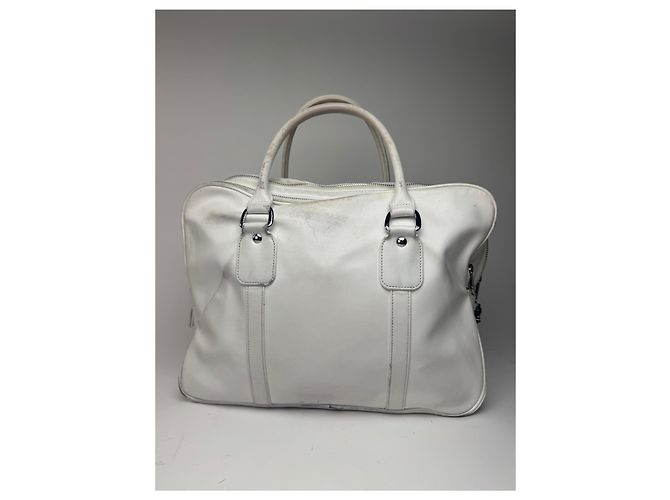 Comme Des Garcons Vintage Comme Des Garçons Leder Tasche weiß - Ansicht 9