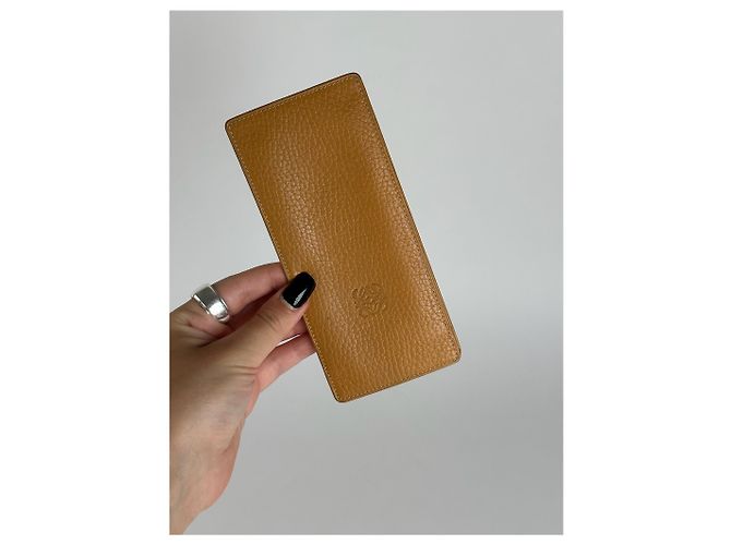 Vintage Loewe Leather case yellow Orange - view 5