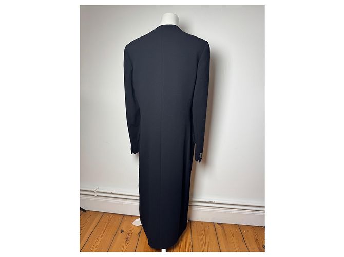 Vintage Gianni Versace Wolltrenchcoat L - Ansicht 3