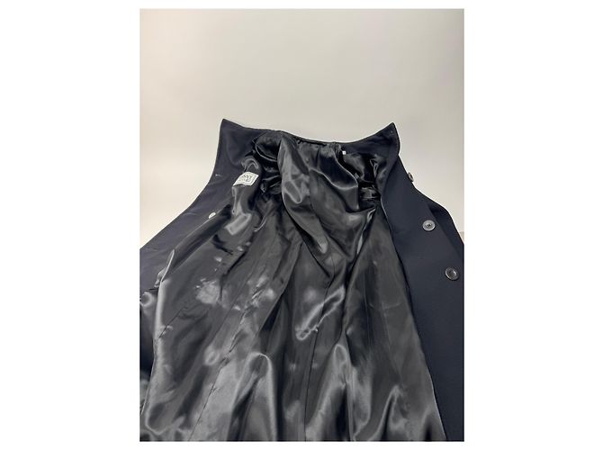Vintage Gianni Versace Wolltrenchcoat L - Ansicht 4