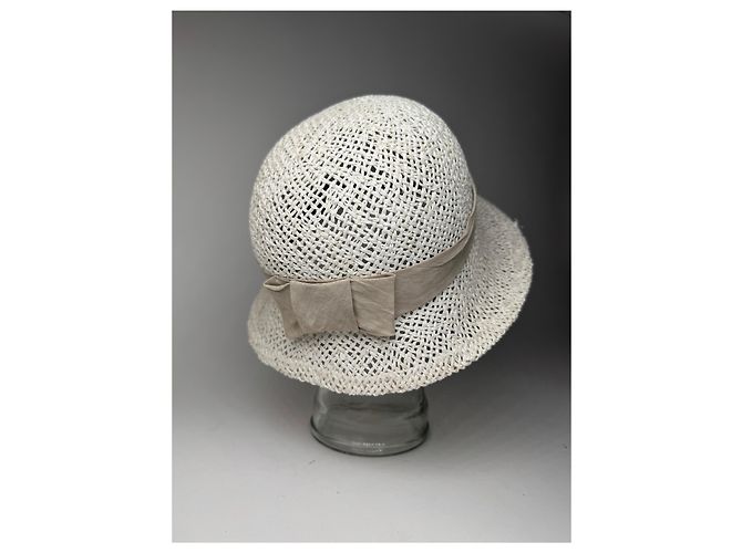 Cappello vintage Balenciaga bianco - vista 10