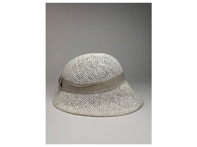 Cappello vintage Balenciaga bianco - vista 3