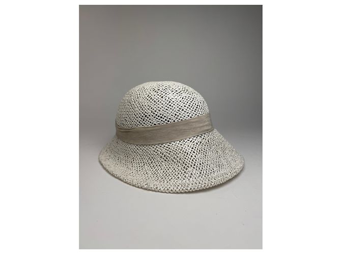 Cappello vintage Balenciaga bianco - vista 4