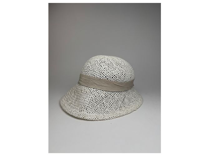 Cappello vintage Balenciaga bianco - vista 5