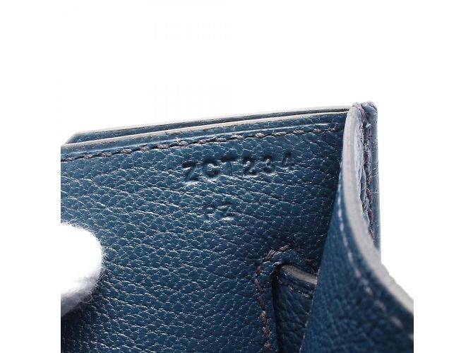 Hermès Borsa Clutch Hermes Kelly Depeche 25 Verde - vista 6