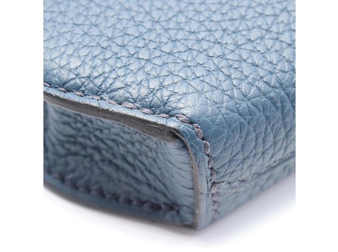 Hermès Borsa Clutch Hermes Kelly Depeche 25 Verde - vista 7
