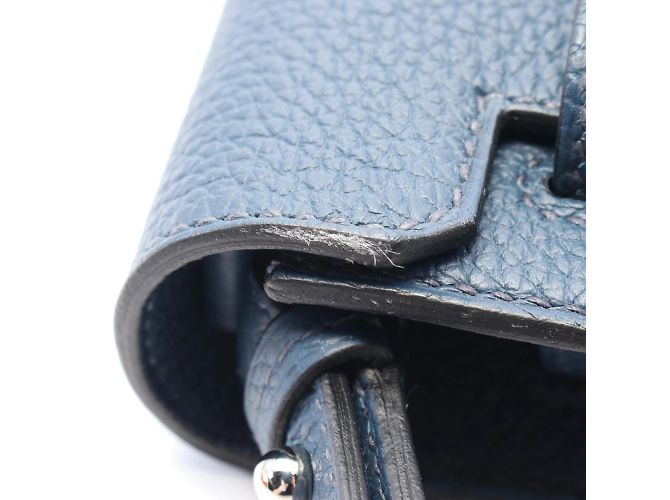Hermès Borsa Clutch Hermes Kelly Depeche 25 Verde - vista 9