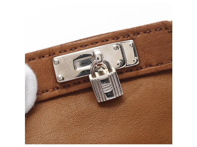 HERMES SOYA Kelly-Handschuhe von Hermès Schwarz - Ansicht 8
