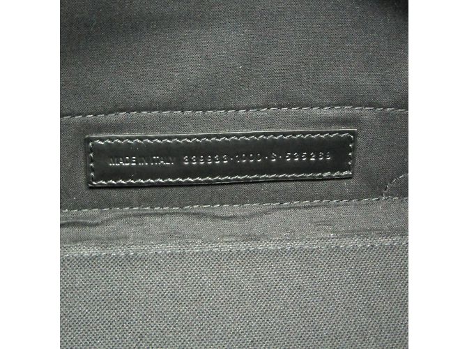 Borsa a mano Balenciaga Navy Cabas S Nero - vista 12