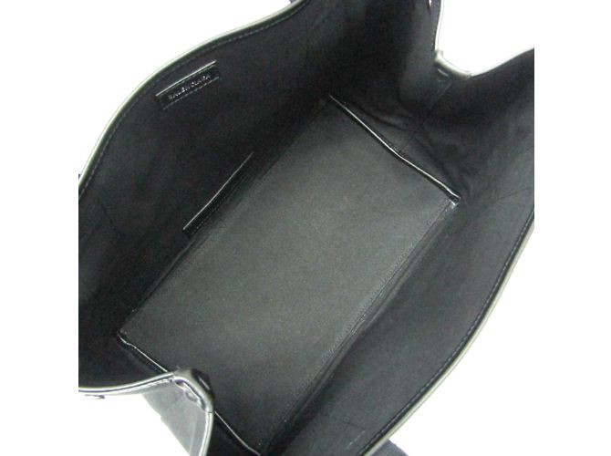Borsa a mano Balenciaga Navy Cabas S Nero - vista 4