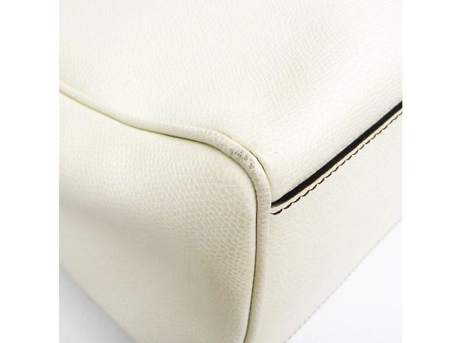 Borsa in pelle da donna Valextra V5U41 J Bianco sporco - vista 5