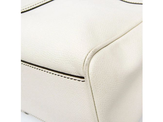 Borsa in pelle da donna Valextra V5U41 J Bianco sporco - vista 6