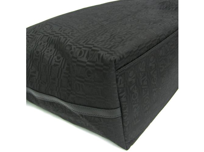 Damentasche Salvatore Ferragamo Gancini AU 21 A837 Schwarz - Ansicht 5