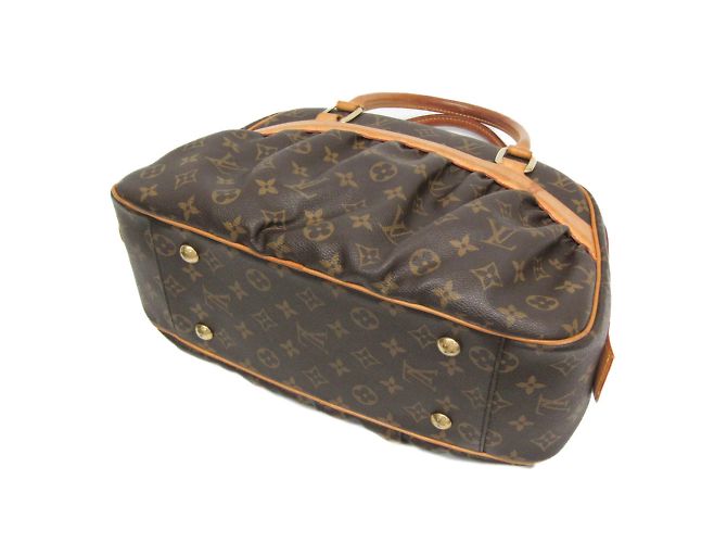 Borsa Boston Mitzi M40058 Monogramma Louis Vuitton Marrone - vista 2