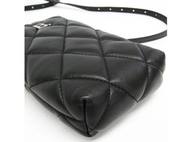 Pouch per telefono Touch Puffy di Balenciaga Nero - vista 5
