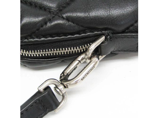 Pouch per telefono Touch Puffy di Balenciaga Nero - vista 7