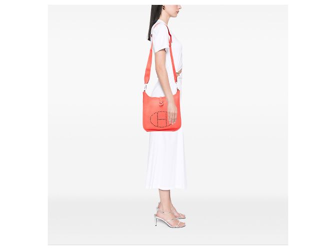 Hermès Pink Clemence Evelyne III 29 Rosa - vista 10