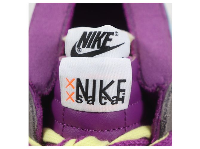 Autre Marque NIKE KAWS SACAI BLAZER LOW Sneakers Purple Dusk - vista 7