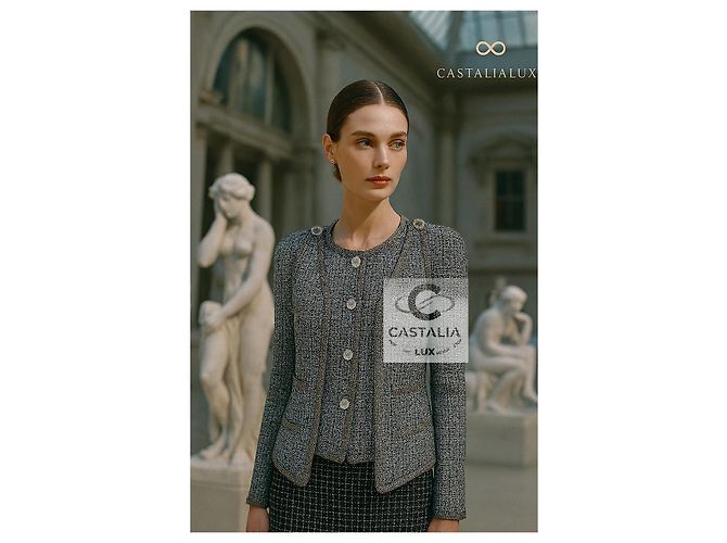 Chanel 14K$ Collectors Gem Tweed Duet 36 FR Multiple colors - view 5