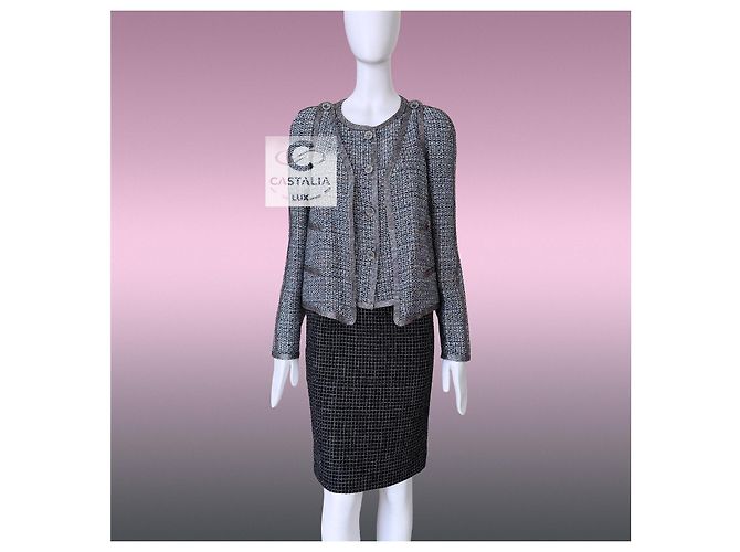 Chanel 14K$ Collectors Gem Tweed Duet 36 FR Multiple colors - view 7