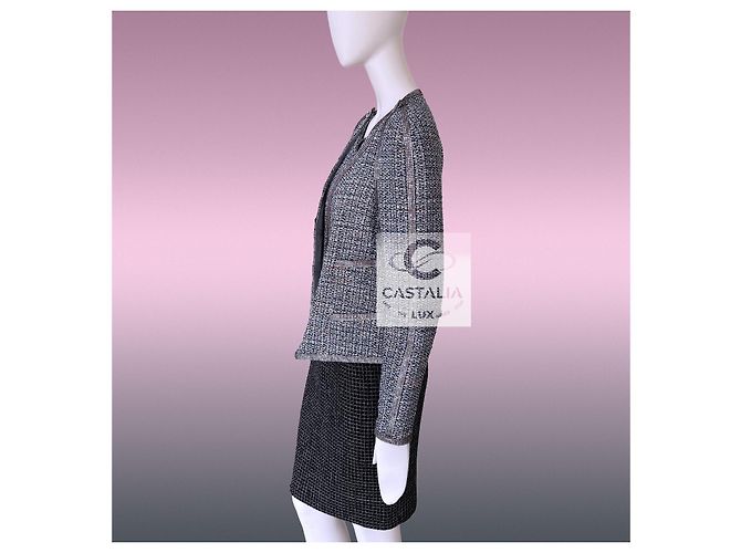 Chanel 14K$ Collectors Gem Tweed Duet 36 FR Multiple colors - view 9