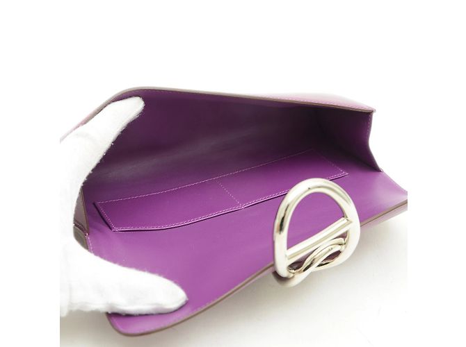 Hermès Borsa Clutch Hermes Ege Chaine d'Ancre - vista 5