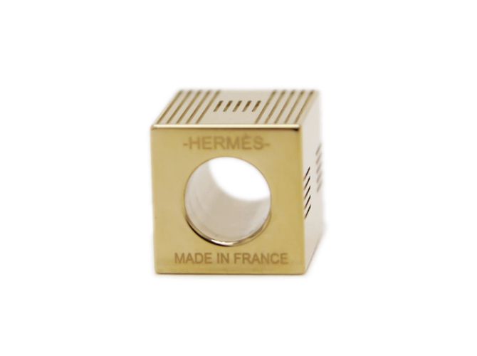 Ring Hermès Anillo de pañuelo en oro Hermes Dorado - vista 3