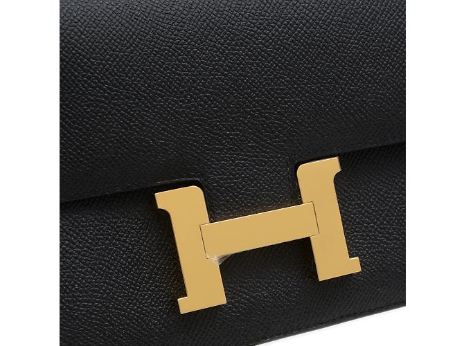 Borsa a Spalla Constance Elan di Hermès Nero - vista 3