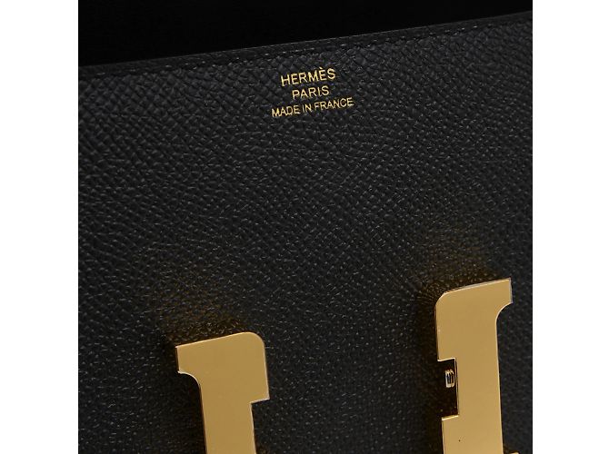 Borsa a Spalla Constance Elan di Hermès Nero - vista 4