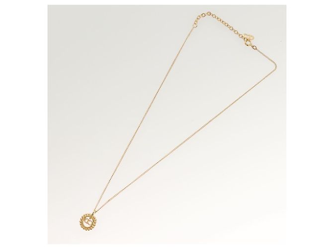 Collana Christian Dior metallo oro Auth SW953 D'oro - vista 10