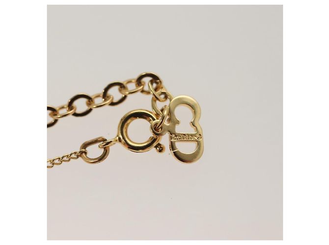 Collana Christian Dior metallo oro Auth SW953 D'oro - vista 16