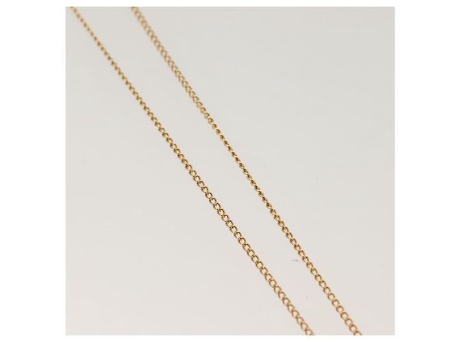 Collana Christian Dior metallo oro Auth SW953 D'oro - vista 6