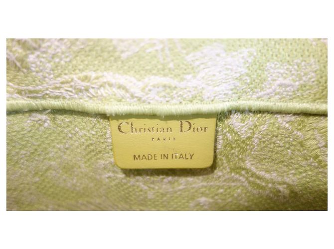 Borsa Dior Book tote media verde - vista 12
