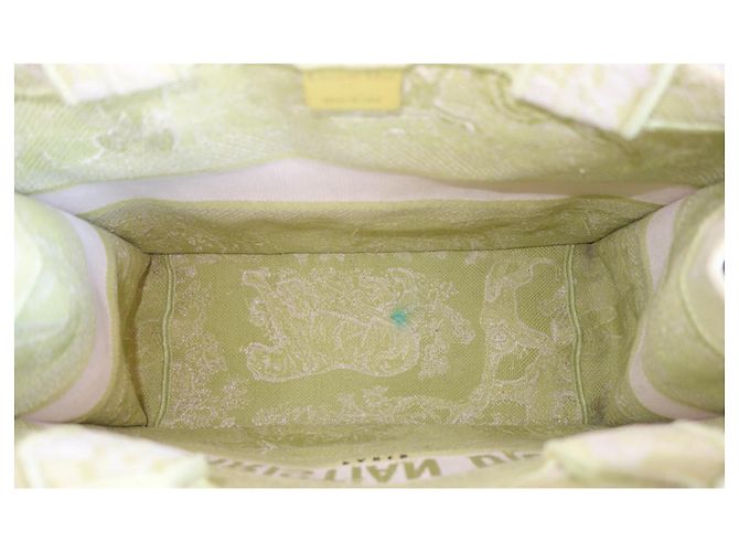 Borsa Dior Book tote media verde - vista 13